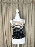City Lights Graphic Sequin Top