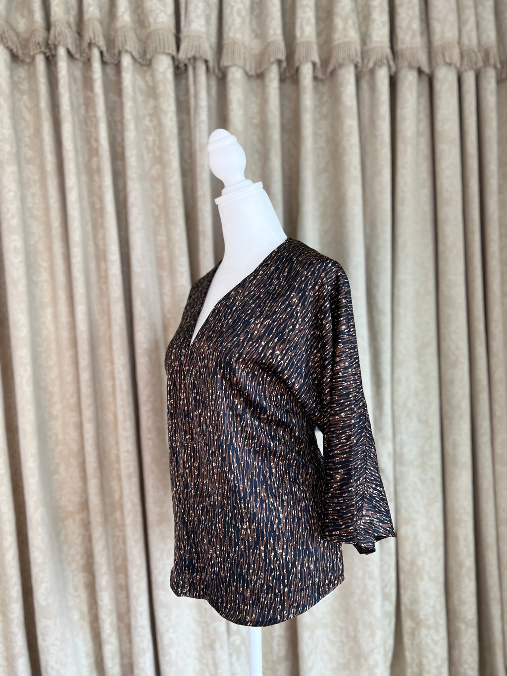 BANANA REPUBLIC | SATIN ABSTRACT PRINT (S)