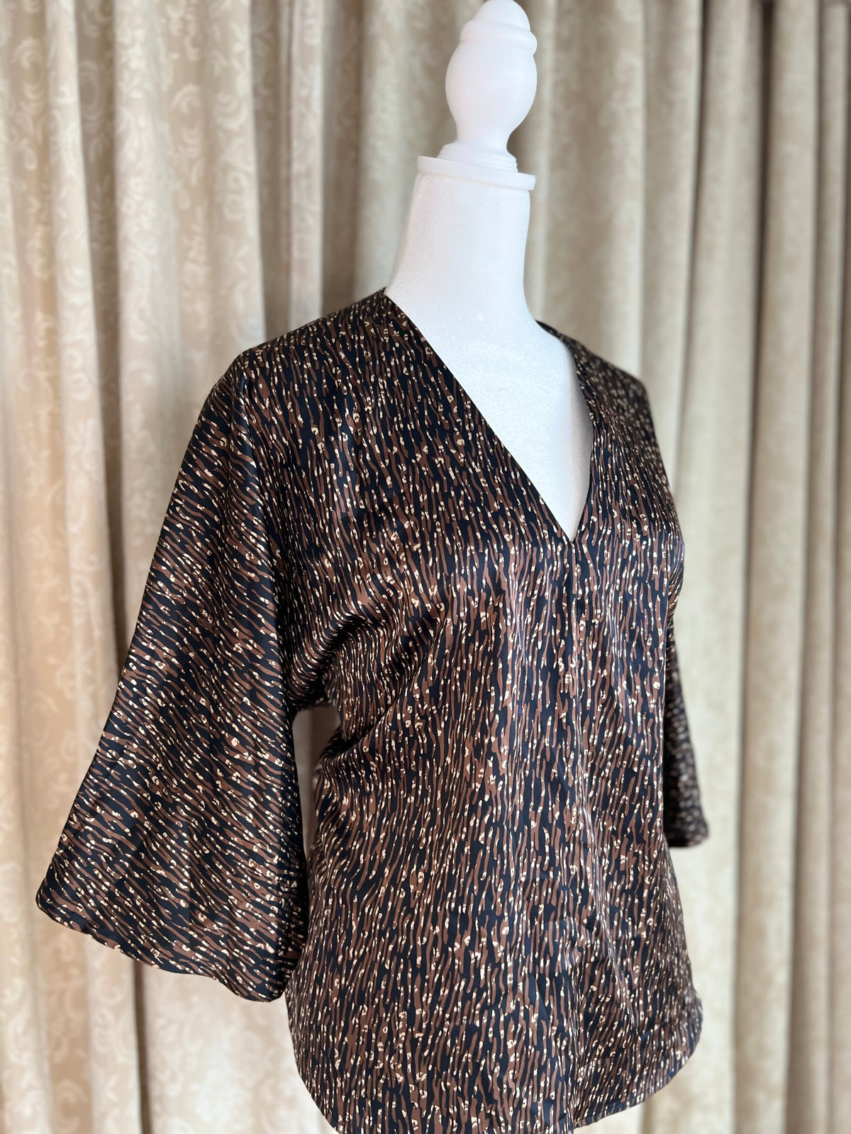 BANANA REPUBLIC | SATIN ABSTRACT PRINT (S)